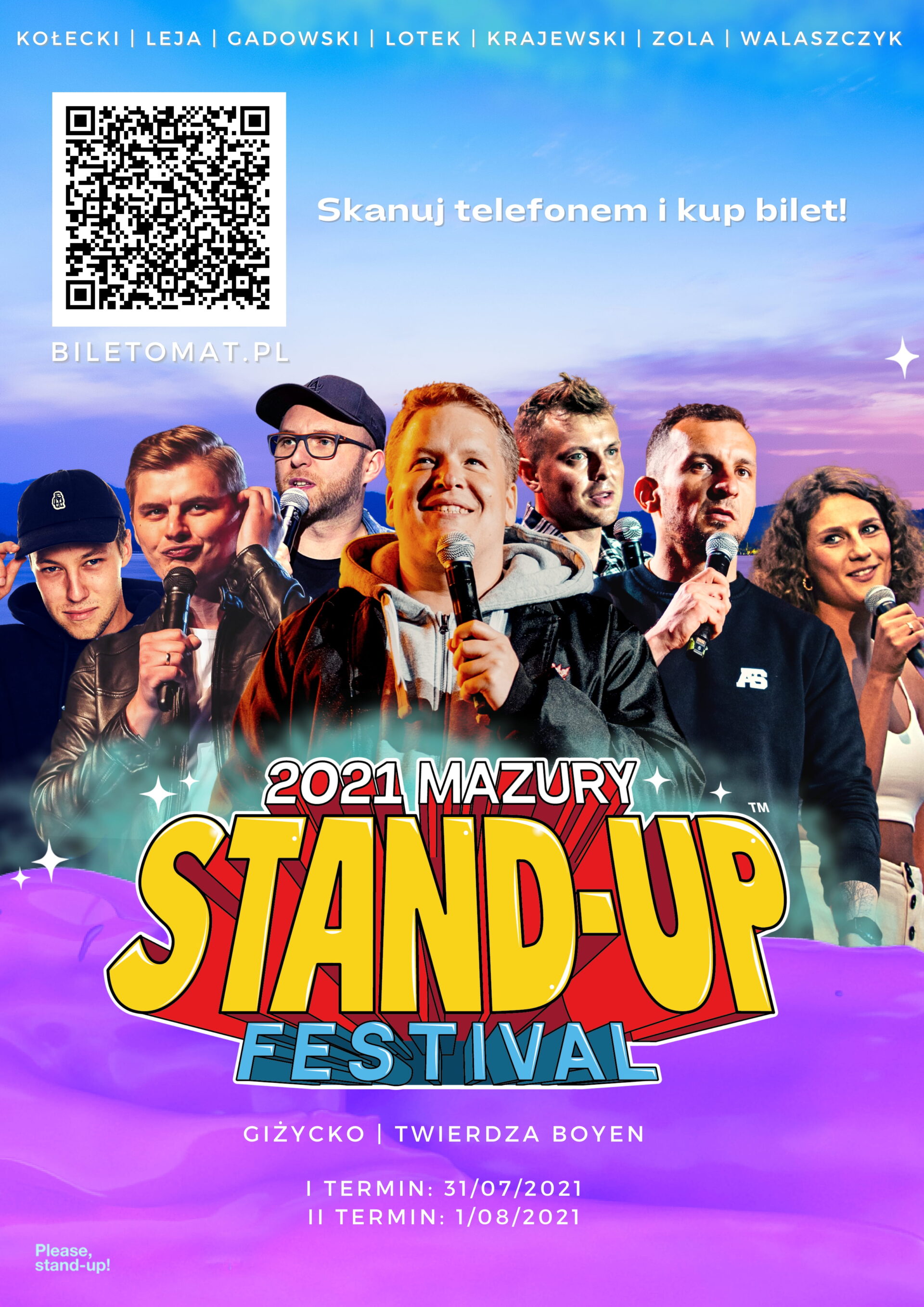Mazury Standup Festival 2021 już w ten weekend! Głosy Warmii i Mazur